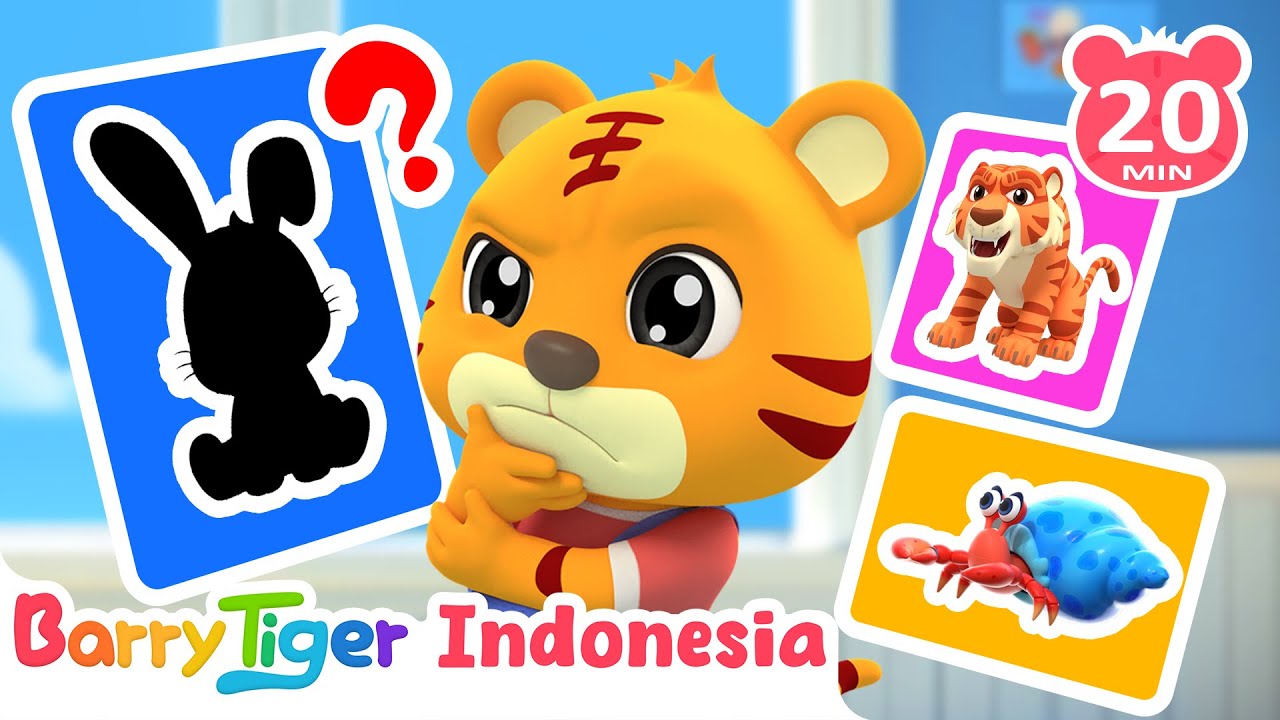 Lagu Tebak Binatang 🐯 Tebak Hewan Apa Ini? | Lagu Hewan & Lagu Anak | BarryTiger