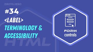 Master HTML in Darija Arabic#34 label Terminology & Accessibility Screen Reader Demo & Code Example