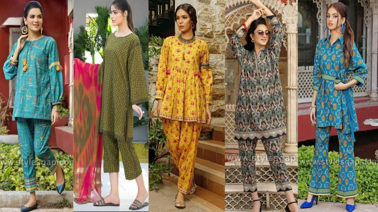 Full Printed Lawn Dress Designs Ideas For Girls | Eid Special 2023 | THE FASHION WORLD