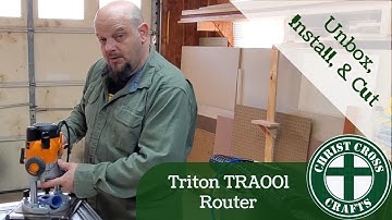 Triton TRA001 Router Unbox & Table Installation