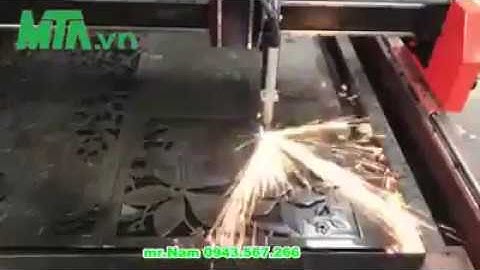 Máy cắt CNC Plasma cắt hoa văn mỏng đẹp nhất 2019