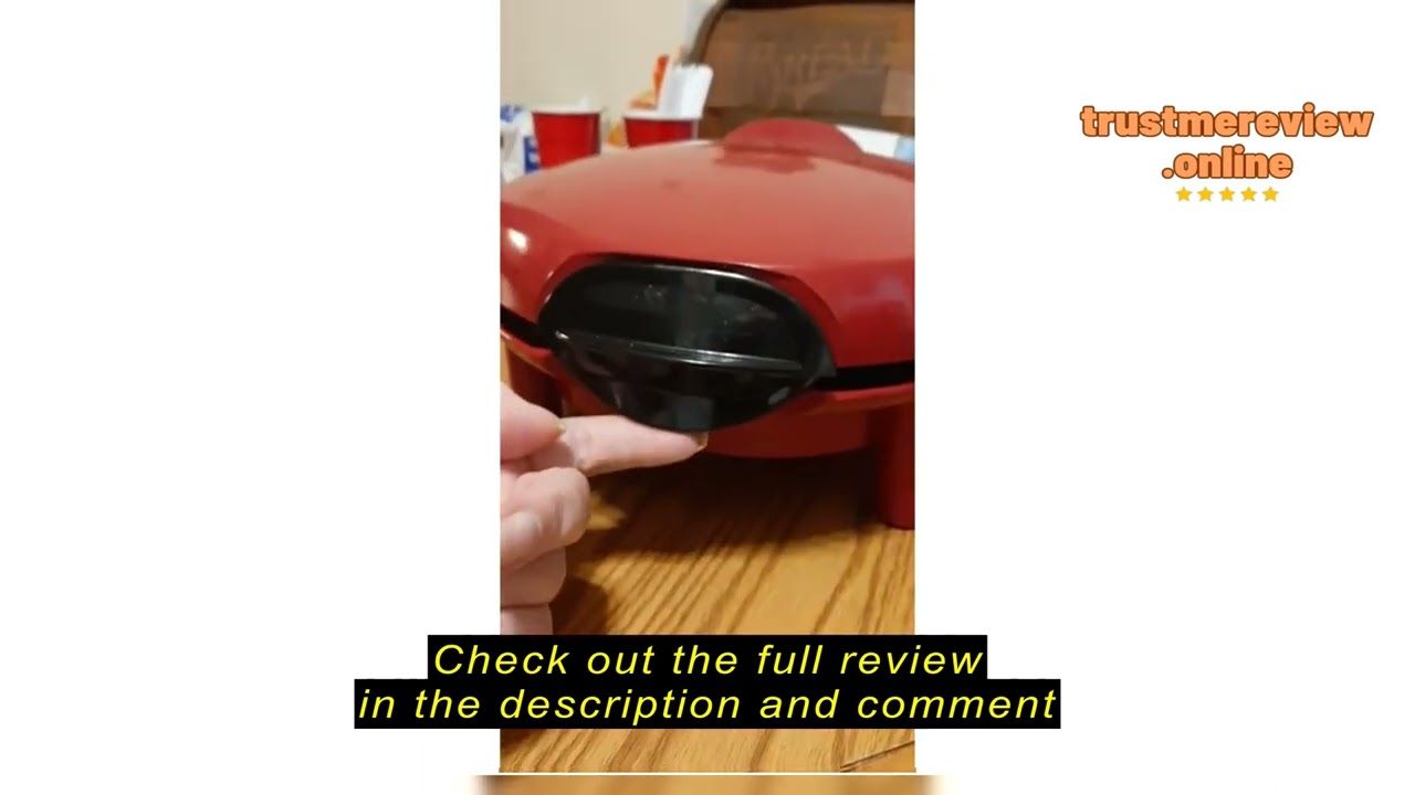 Review MÜELLERHOME Mueller HealthyBites 20-inch Electric Griddle, Cool-Touch Handles, Slide-Out Drip