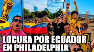 ¡BANDERAZO ESPECTACULAR! 🔥 FIESTA ECUATORIANA EN LA PREVIA DEL DUELO ANTE COSTA DE MARFIL
