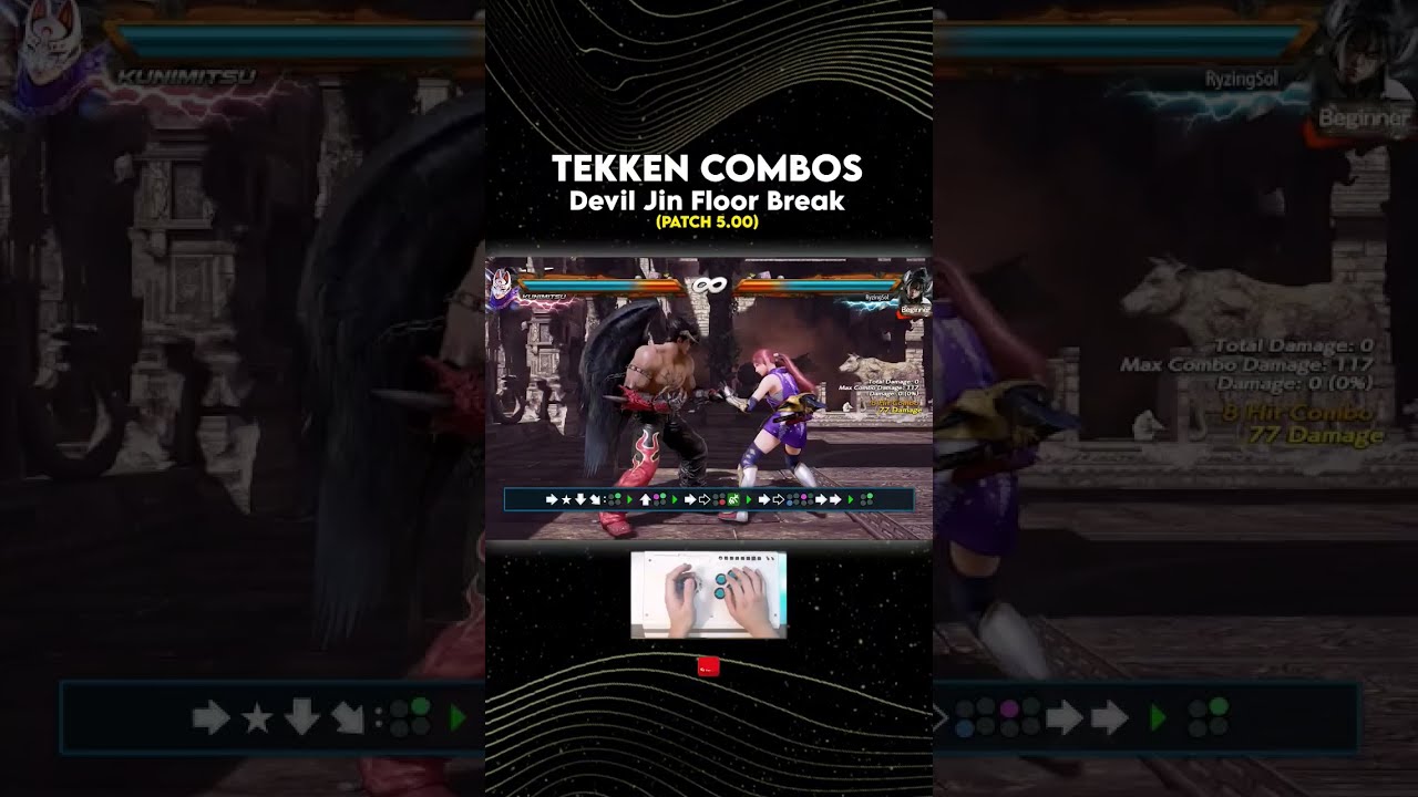 Devil Jin HIGH DAMAGE Combo 😱 
