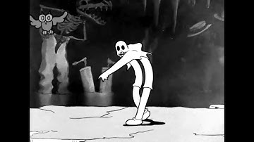Cab Calloway 1933 Cartoon of St. James Infirmary Blues