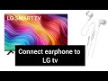 Connect earphone to LG tv #earphone #connect #lgtv