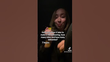 HOW LONG TO MAKE £100 DELIVERING? #ubereats #justeat #deliveroo