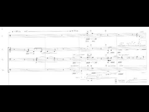 Luigi Nono - Omaggio a György Kurtág for Contralto and Ensemble (1983-86) [Score-Video]