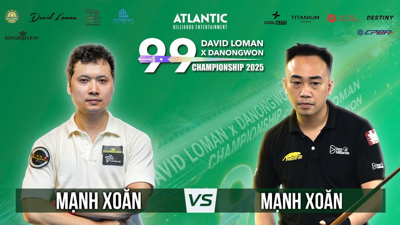 🔴 TRỰC TIẾP| Mạnh Xoăn vs Nam Phạm| Tứ Kết| David Loman x Danongwon Championship 2025