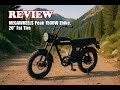 MEGAWHEELS Peak 1500W Ebike Review: 20" Fat Tire, 32-33 MPH, All-Terrain 2025