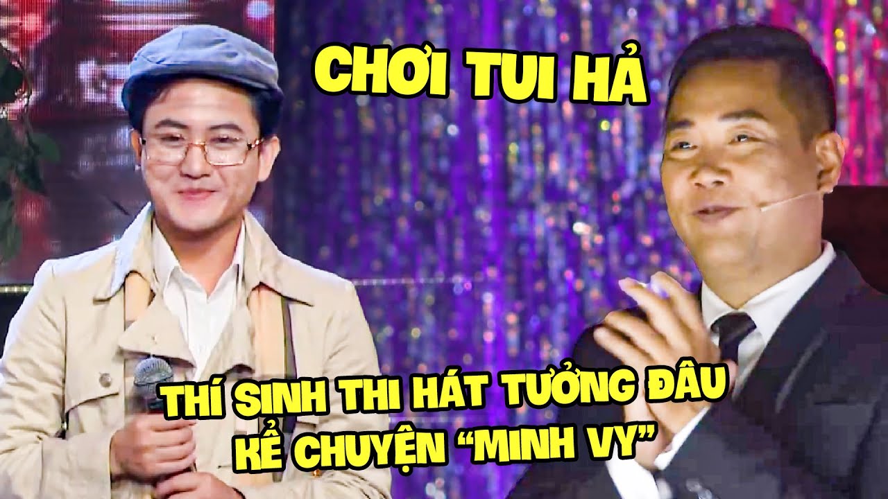 Minh Vy CƯỜI TOE TOÉT vì thí sinh 