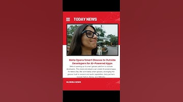 Meta Opens Smart Glasses for AI Apps | New Era of Wearable Tech | Globira News
