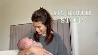 My birth story - the real reason I couldn't give birth at home 💙