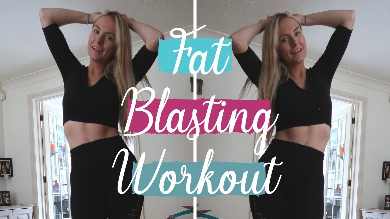 QUICK AT HOME WORKOUT TO BURN FAT FAST - YouTube