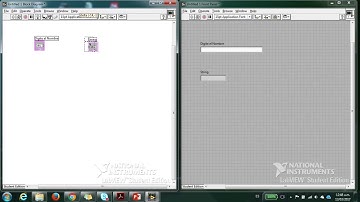 Creación de un proyecto y un VI en Labview