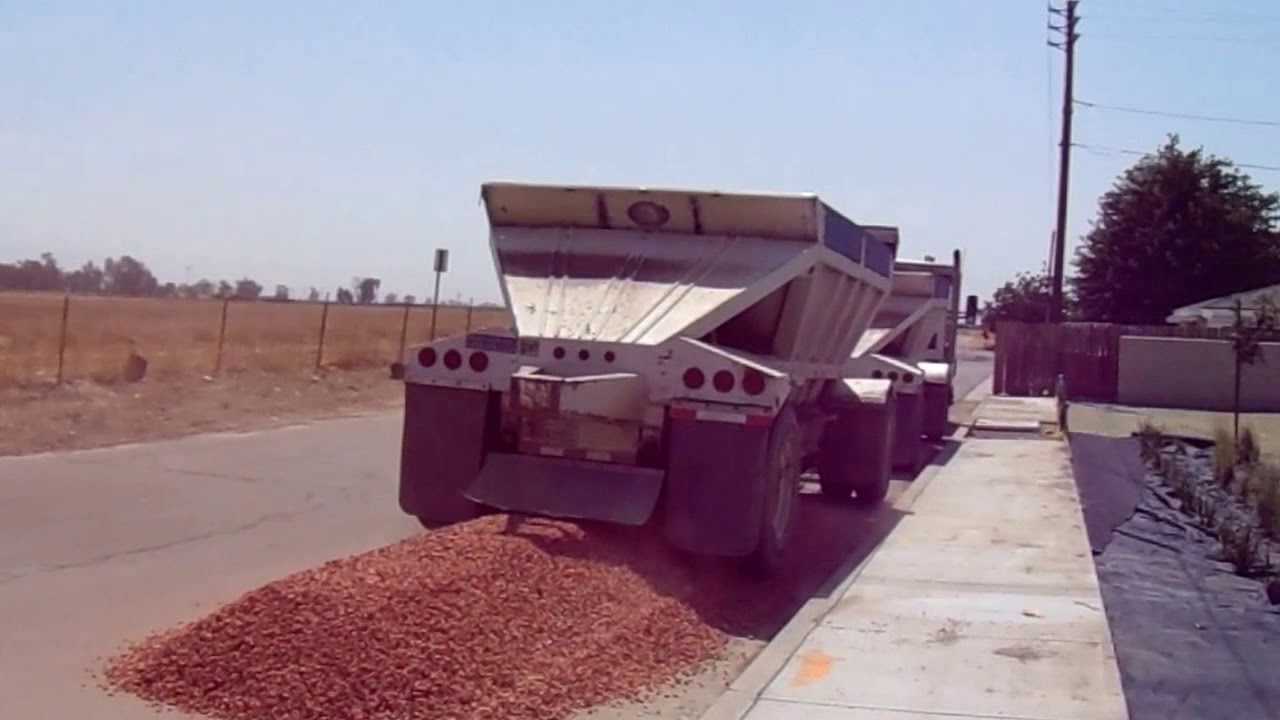 Mojave Sunset Rock Delivery With Bottom Dump YouTube