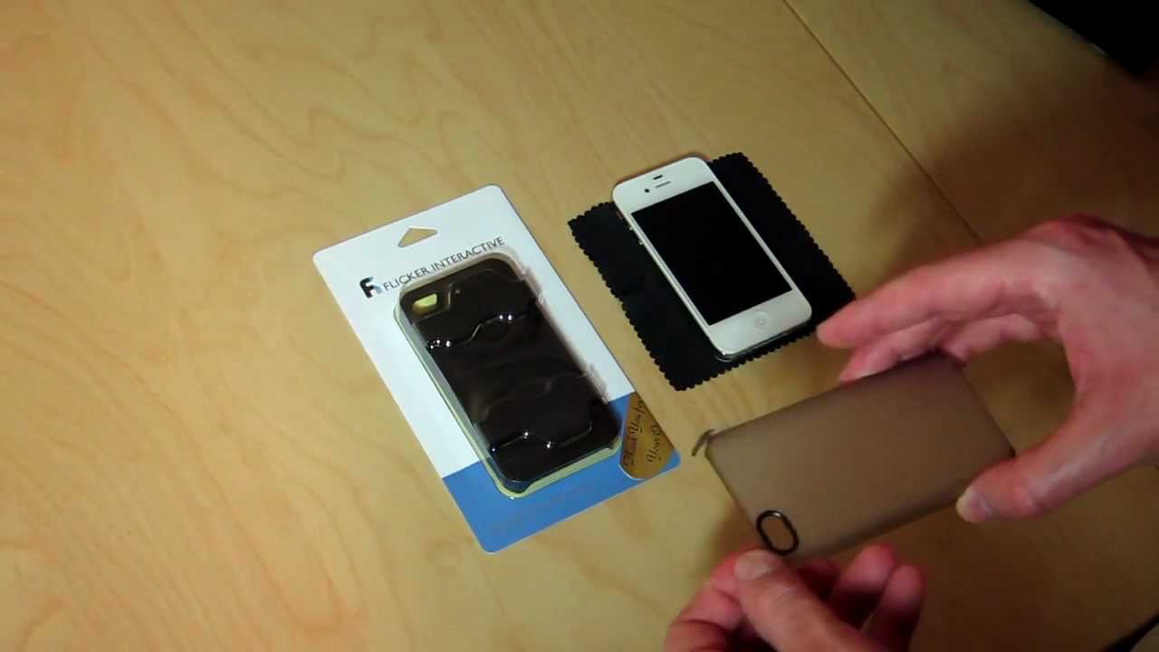[UNBOXING] Flicker Classic Case For iPhone 4 and iPhone 4S!