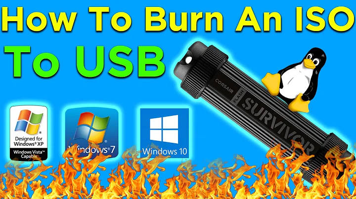 How to burn an ISO to USB (Create a Bootable USB)