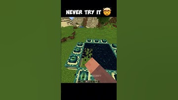 Minecraft Void block Moment💀 #minecraft #shorts