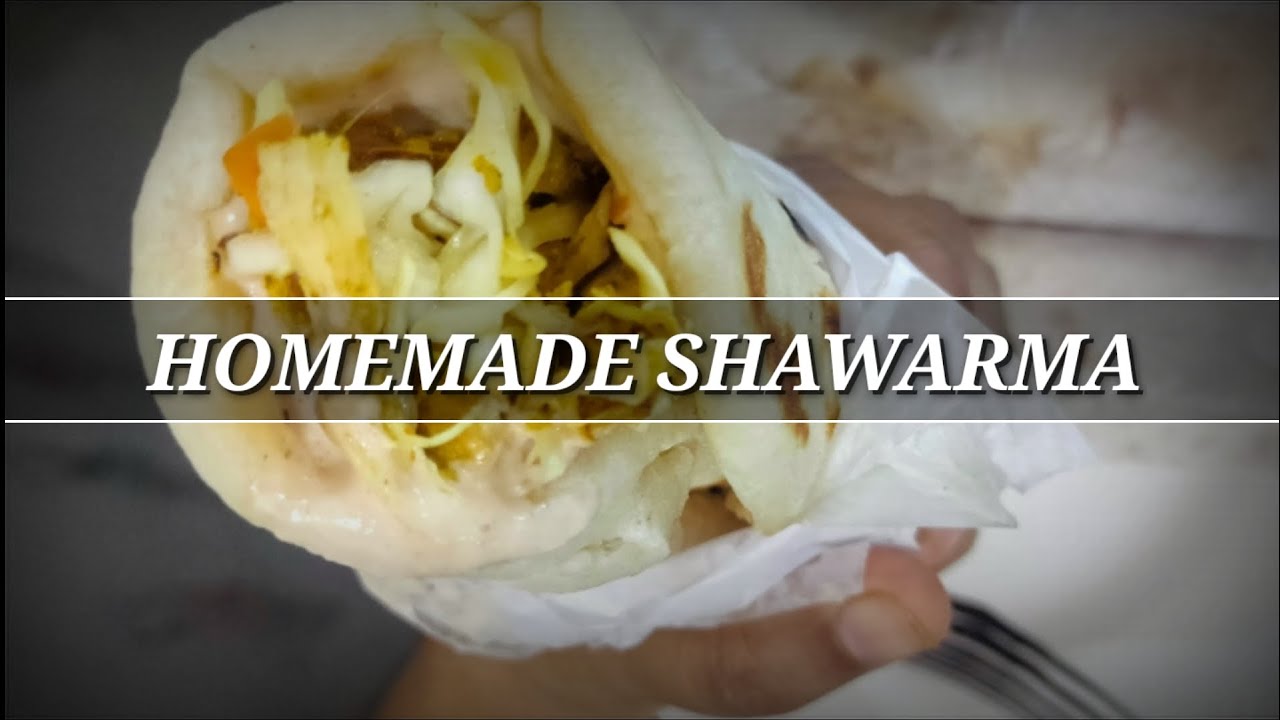 Easy n tasty chicken shawarma at Home