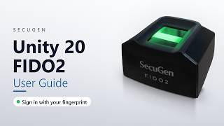 Unity 20 FIDO2 User Guide   Full