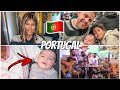FOMOS PARA PORTUGAL 🇵🇹 BARZINHO COM PAGODE ✨14 horas de viagem