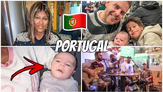 FOMOS PARA PORTUGAL 🇵🇹 BARZINHO COM PAGODE ✨14 horas de viagem
