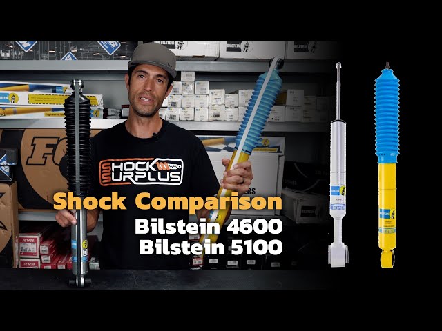 Shock Comparison: Bilstein 4600 vs Bilstein 5100