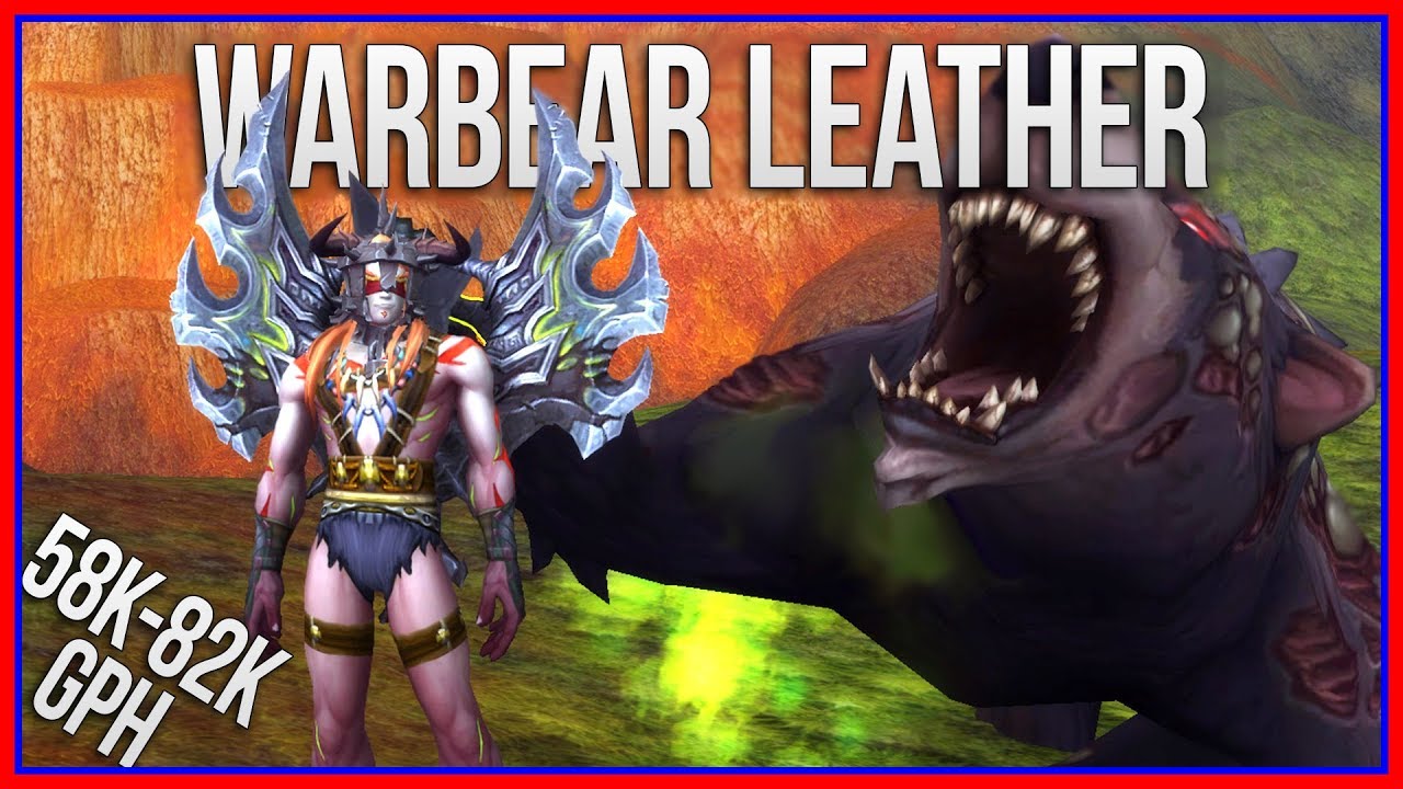 games people play 58k-82k | Warbear Leather Farming & Cool AFK Macro