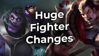 Huge Fighter Changes - League of Legends