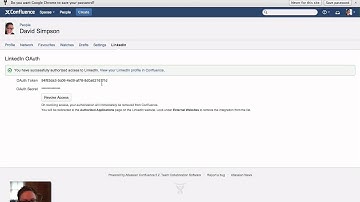 Demo: LinkedIn Profiles for Atlassian Confluence