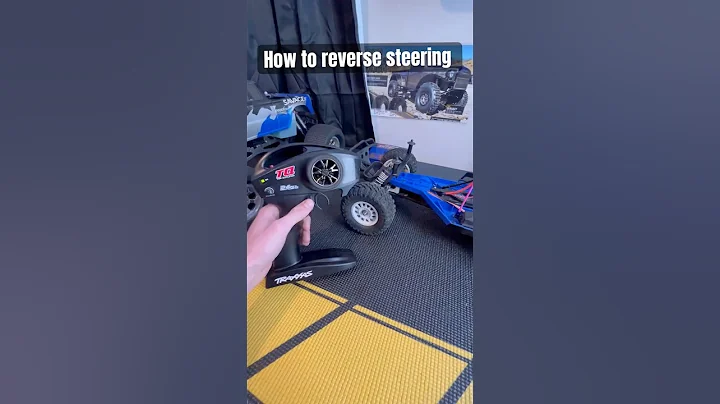How to reverse Traxxas steering #traxxas ￼