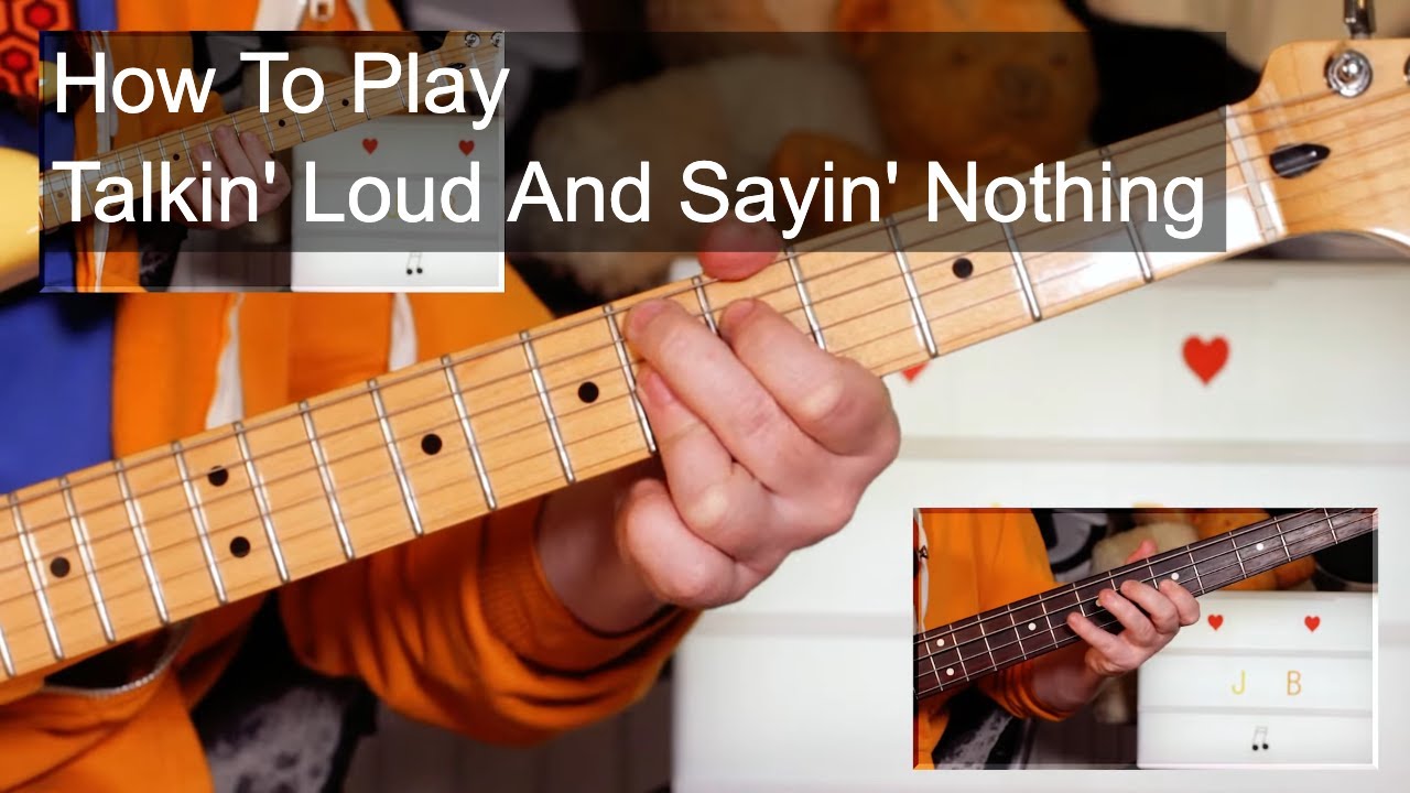 'Talkin' Loud And Sayin' Nothing' James Brown Guitar & Bass Lesson