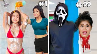 100 PRANKS IN 24 HOURS!!