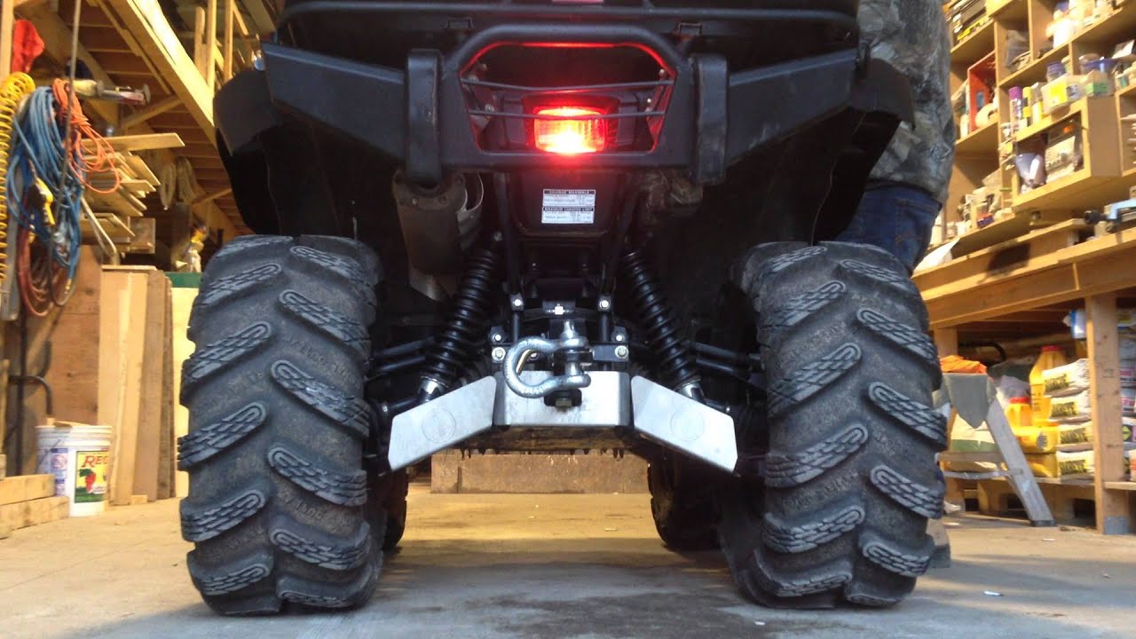 Yamaha grizzly 700 first start up. Two brothers racing exhaust YouTube