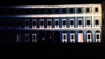 Genius Loci - Fassadenprojektion in Weimar / Facade Projection Festival August 9 -- 11, 2013