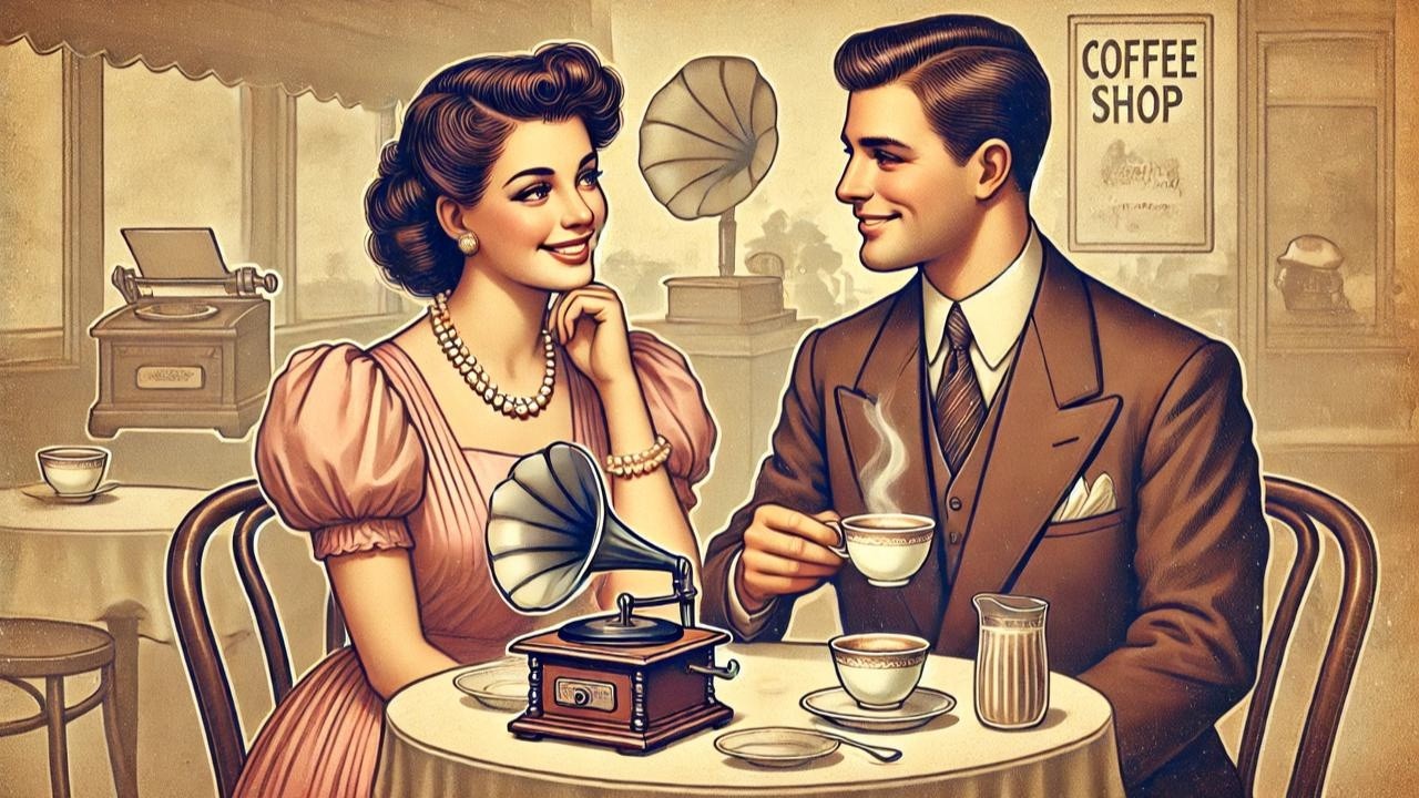 1930ss–1940s Vintage Jazz ☕🎷 Romantic Coffee Shop Swing for Relaxing, Study and Cozy Evenings