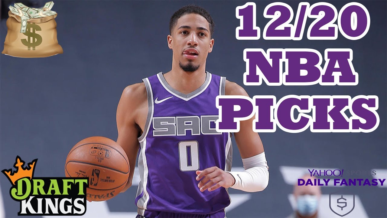 DRAFTKINGS & YAHOO NBA PICKS MONDAY 12/20/21 NBA DFS PICKS YouTube