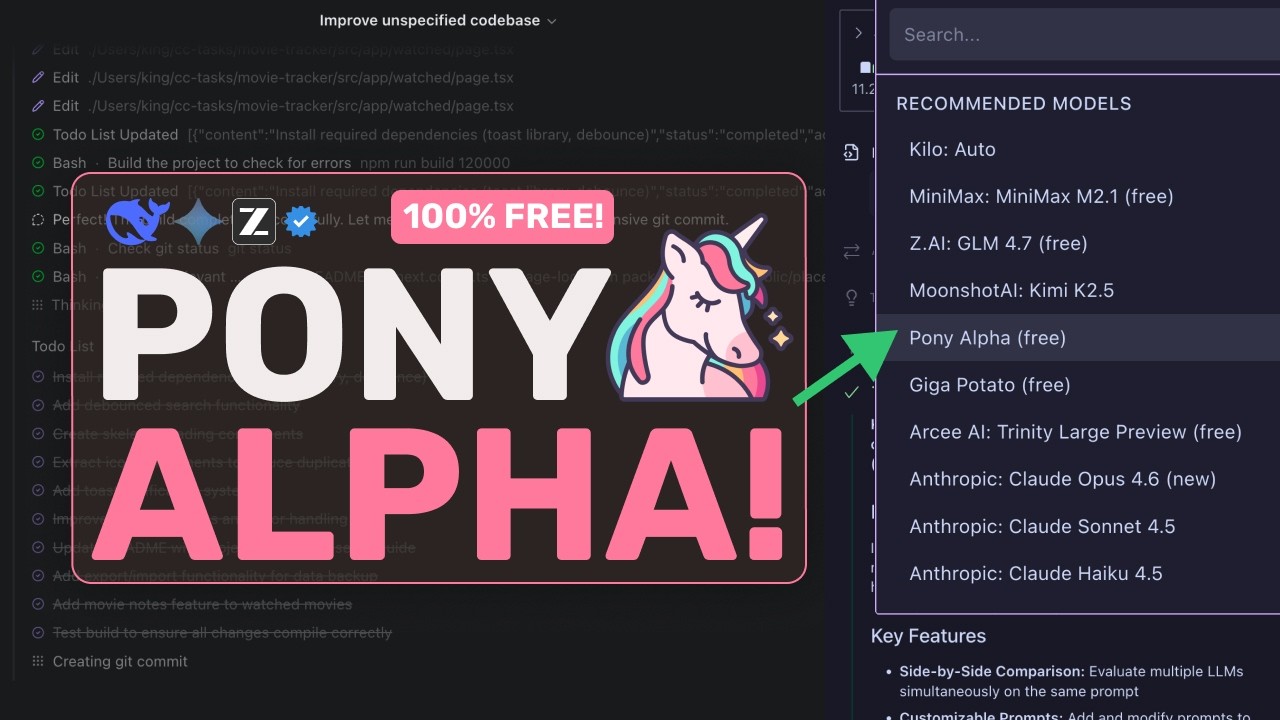Pony Alpha (+OpenClaw): This FULLY FREE STEALTH Model is BEATING OPUS!?