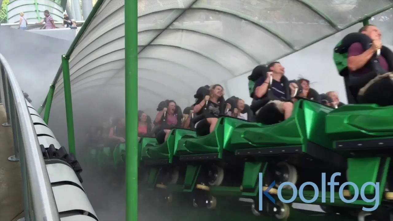 Roller Coaster Fog Tunnel