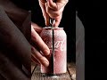 Coca Cola Can Freeze &amp; Cut Experiment 🔪❄️