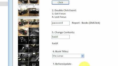 MS Access VBA Control Events - PT2