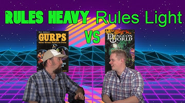 Rules Heavy Vs. Rules Light RPGs - Is One Better?