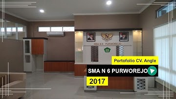 Portofolio CV. Angle SMA N 6 PURWOREJO 2017! Jasa Interior Furniture Jogja Semarang