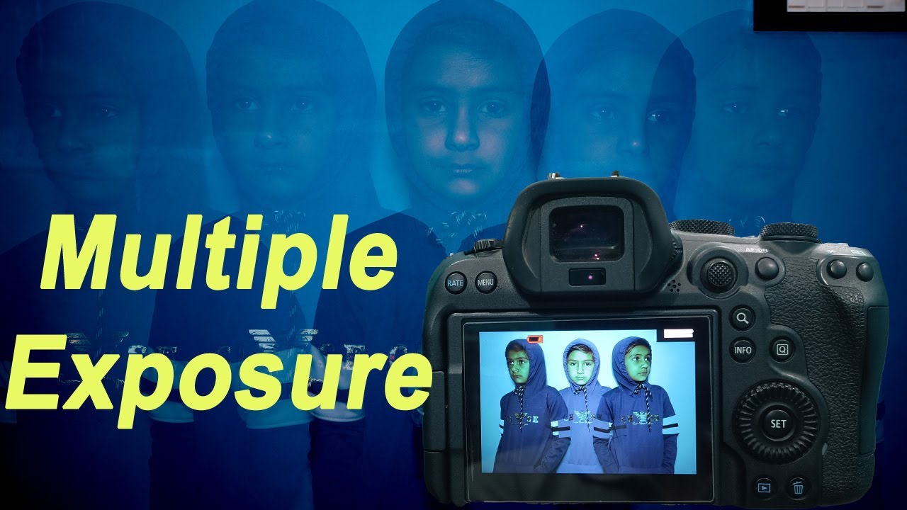 How to shoot multiple exposure #canonr6markii - YouTube