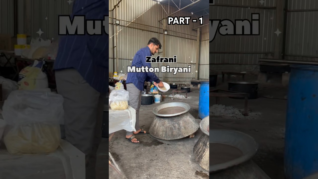 Zafrani motton biryani part-1