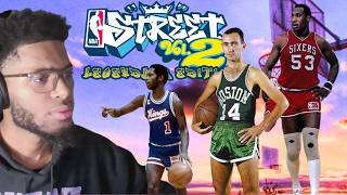 This Is The Best 3 Point Old School Legends Team In NBA Street Vol. 2!