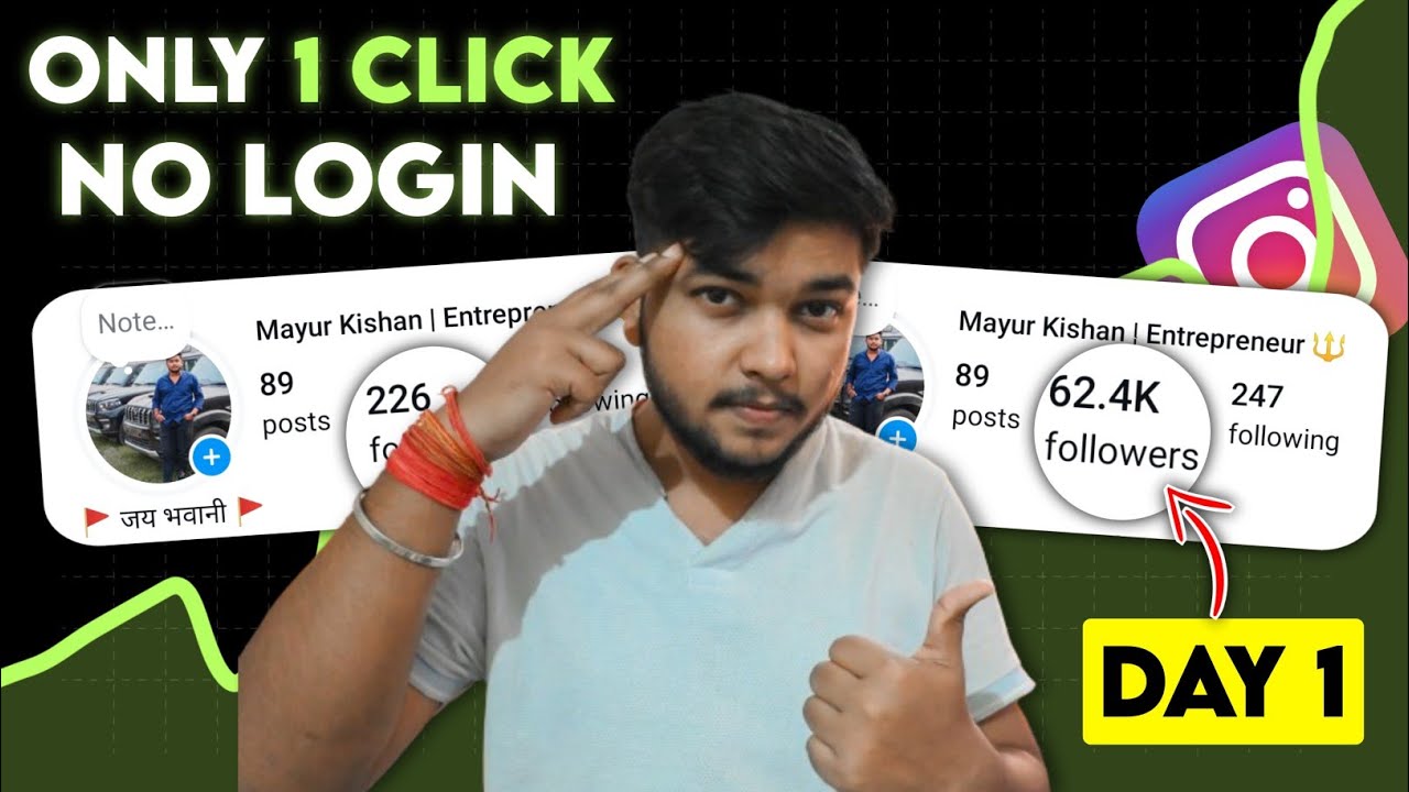 How To Get 1k Followers On Instagram in 5 Minutes | Get 1k Followers On ...