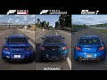 Forza Horizon 5 vs Forza Motorsport (2023) vs Gran Turismo 7 - Subaru BRZ Sound Comparison