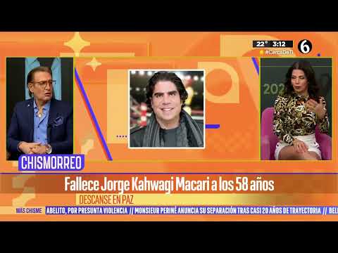 Muere Jorge Kahwagi a los 58 años | El Chismorreo